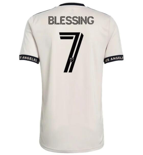 2021/22 LAFC Away Kit Soccer Jersey LATIF BLESSING #7